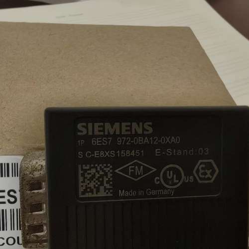 6ES7972-0BA12-0XA0插头，实物图，