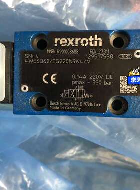 电磁阀R901008688 4WE6D62/EG220N9K