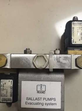 RAMO BALLAST PUMPS Evacuating