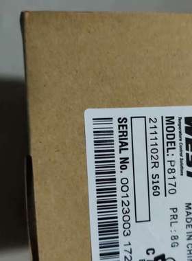 WEST温控器P8170，型号2111102R+S160