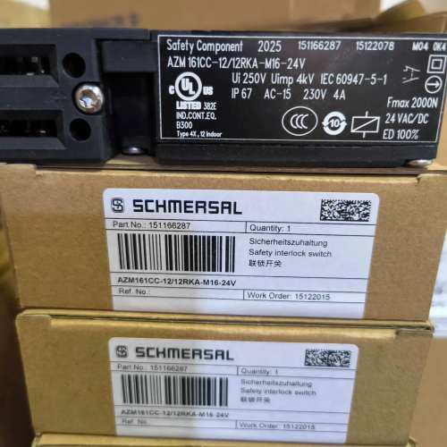 AZM161CC-12/12RKA-M16-24V施迈赛安全