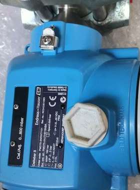 E+H恩德斯豪斯差压变送器，型号PMD75，蓝色外壳，带液晶