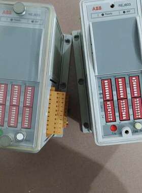 ABB保护继电器REJ603 件 成色看 功能正常