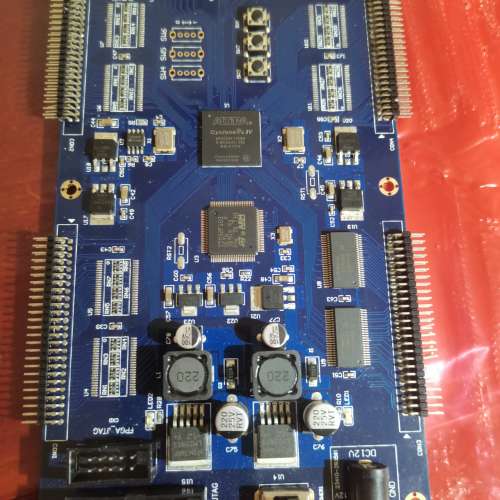 ALTERA EP4CE6F17C8N芯片主板，带STM32