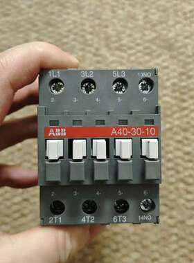 ABB接触器，A40-30-10，正品件，1个，