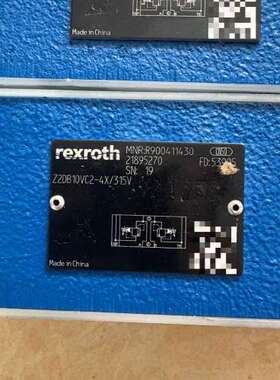 R900411430 Z2DB10VC2-4X/315V力士