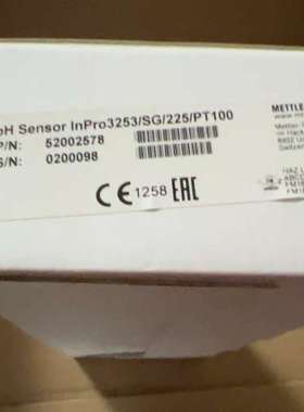梅特勒一托利多PH电极 InPro3253/SG/225