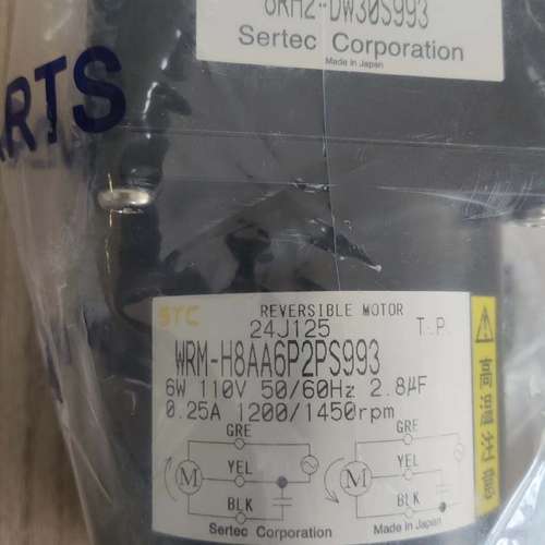 WRM-H8AA6P2PS993可逆电动机