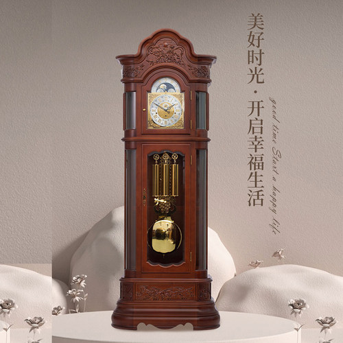 德国赫姆勒12重锤落地钟美时嘉