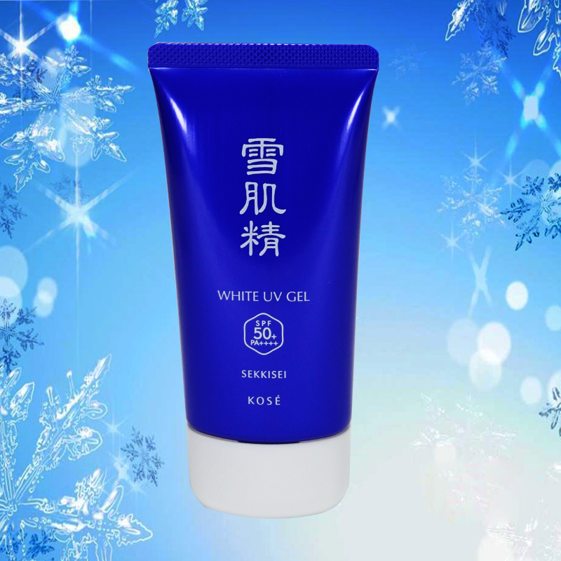 日本雪肌精轻盈防晒啫喱10克SPF50+/PA++++预防色斑黑斑轻薄透气