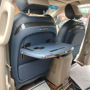 适用于奥迪A6L小桌板新款 A4L后排餐桌车用笔记本架 带桌面调节Q7