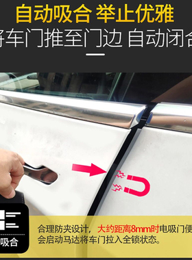 适用于丰田Hilux皮卡电吸门SUPPA电吸Granvia吸合门 红杉电吸Rush