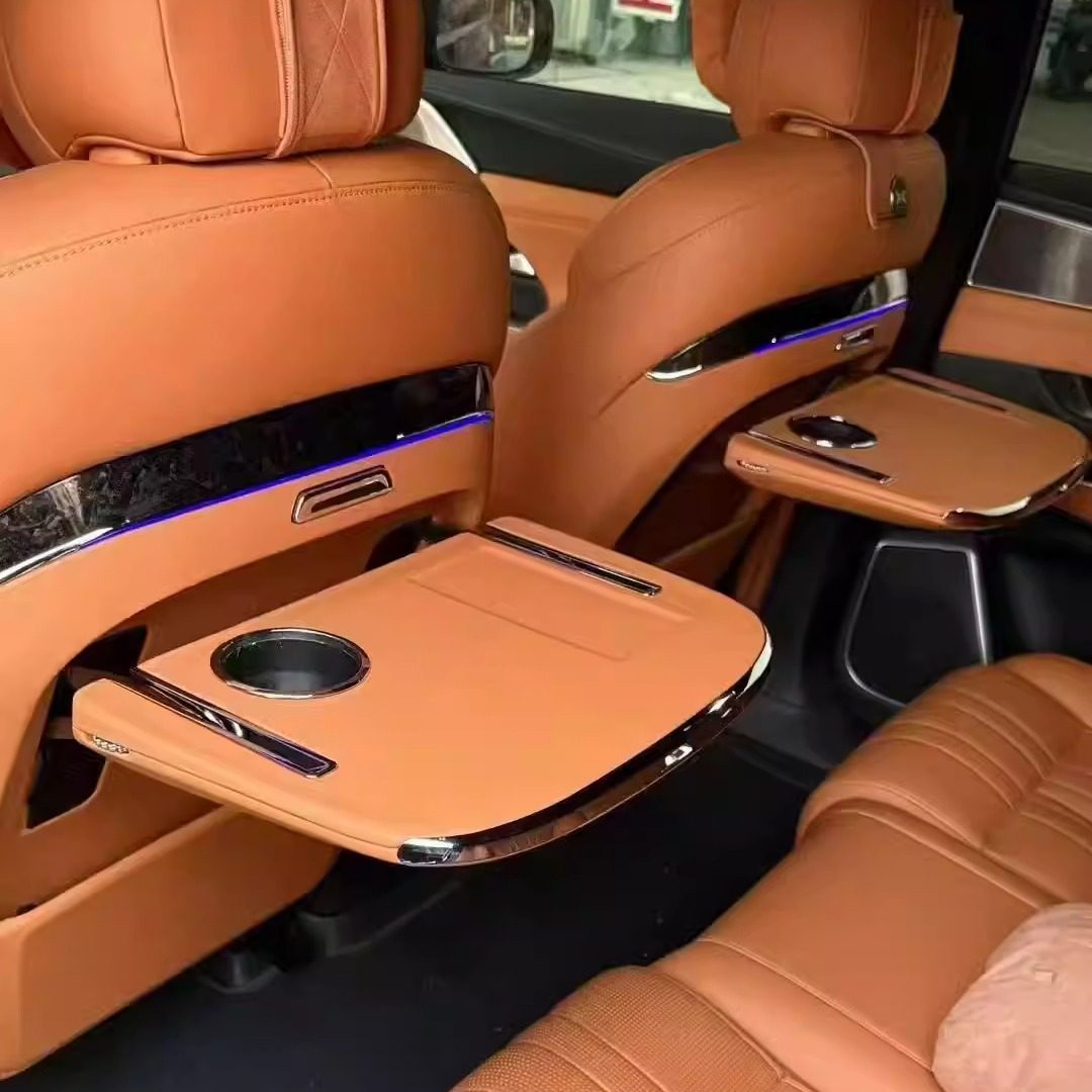 适用于小鹏G9小桌板新款带桌面调节G6后排餐桌车用笔记本架改装