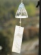 日式 手工风铃和风琉璃玻璃铃铛门铃日本庭院民宿装 饰门饰挂件挂饰