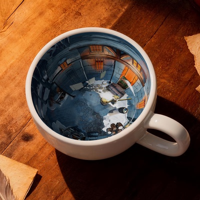 大悲杯水杯杯子悲惨世界马克杯不现实商店歌剧周边上海大剧院联名