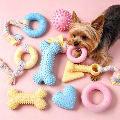 狗狗耐咬磨牙拔河自嗨玩具