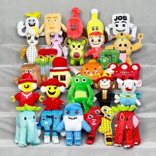 跨境新品 steal a brainrot jandel窃取脑腐毛绒玩具娃娃