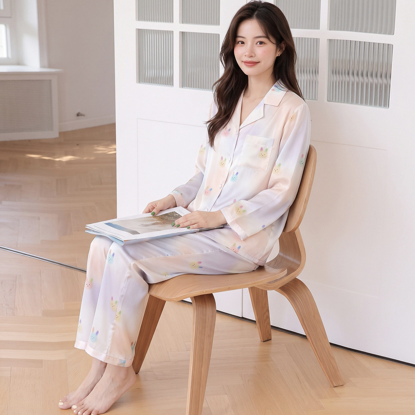 Dianesally女士睡衣家居服套装