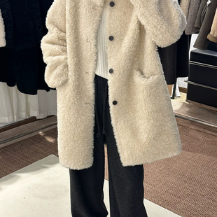玥儿气质立领中长款高级感羊毛外套（含100羊毛）2333