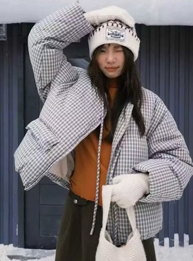 玥儿小个子时尚新款白鸭绒保暖羽绒服外套11611