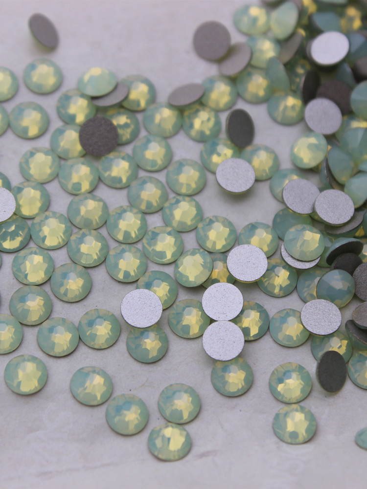 华子施家294绿蛋白美甲指甲饰品