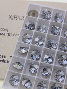 施家水钻1088尖底圆形钻BLSH蓝色魅影SS39立体堆钻美甲DIY饰品钻