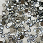 进口奥钻施家水晶2088平底华子美甲钻001BLSH蓝色魅影指甲饰品