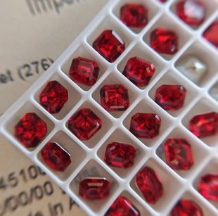 进口奥钻施家水晶4480公主方华子美甲钻指甲饰品贴钻276绯红堆钻