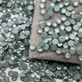 奥地利施家水晶2088款 平底圆形钻001L165i牛舌兰 美甲饰品DIY华子