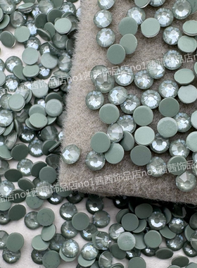 奥地利施家水晶2088款平底圆形钻001L165i牛舌兰 美甲饰品DIY华子