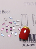 施家奥地利华子平底钻2510迷你长方长条形钻美甲贴钻饰品DIY水钻