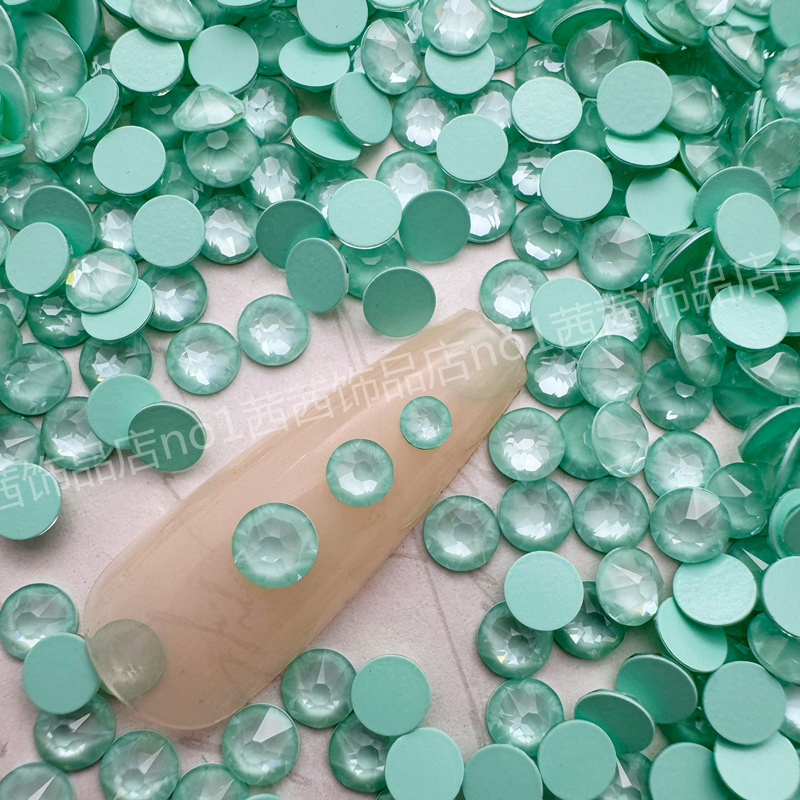 华子钻2088圆形钻L168i马卡龙绿