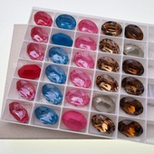 秋季 L178i L177i 新款 奥地利施家水晶4120尖底椭圆大鸽子蛋1402