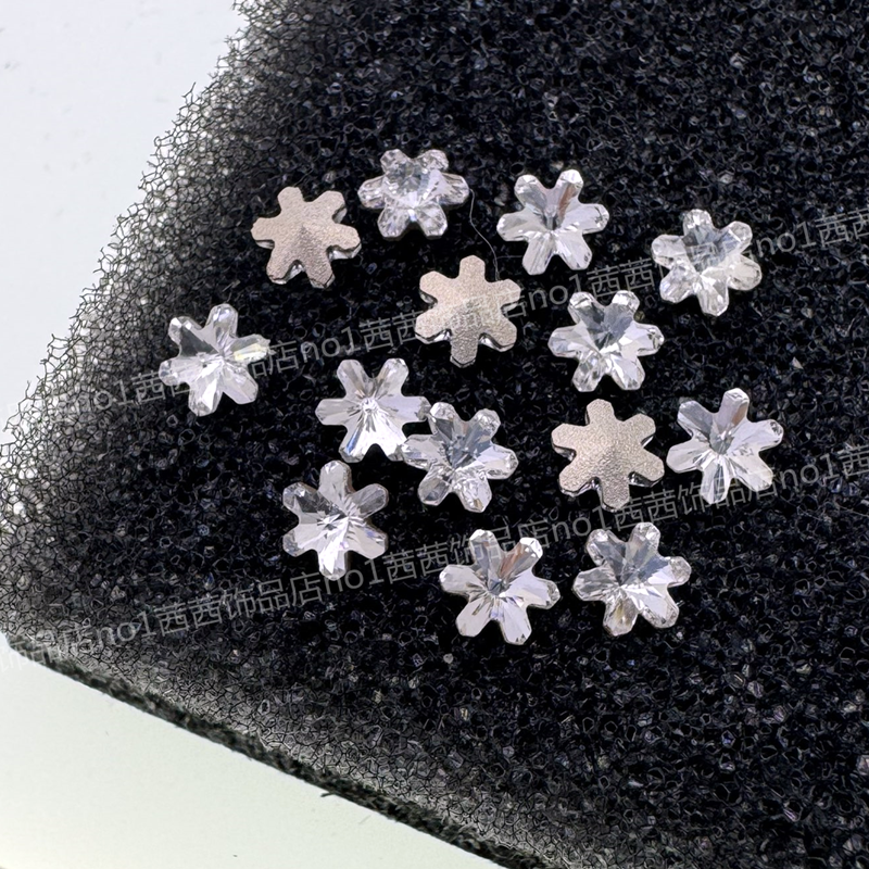 东洲钻K9迷你白色小雪花5MM美甲