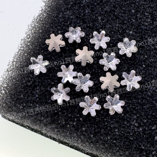 东洲钻K9迷你白色小雪花5MM美甲