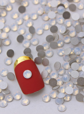 施家水晶2088平底圆形钻234雪蛋白美甲饰品指甲贴钻水晶工艺DIY钻