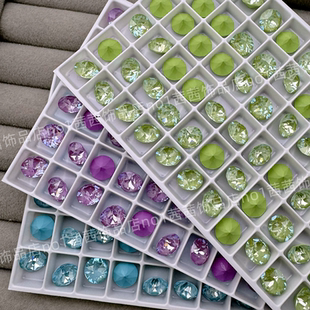 182L美甲饰品DIY华子钻 181L 新品 施钻水晶1088尖底圆形钻L180L