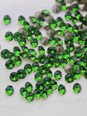 施钻水晶1088尖底圆形钻291青蕨色美甲饰品堆钻华子指甲钻耳钉钻