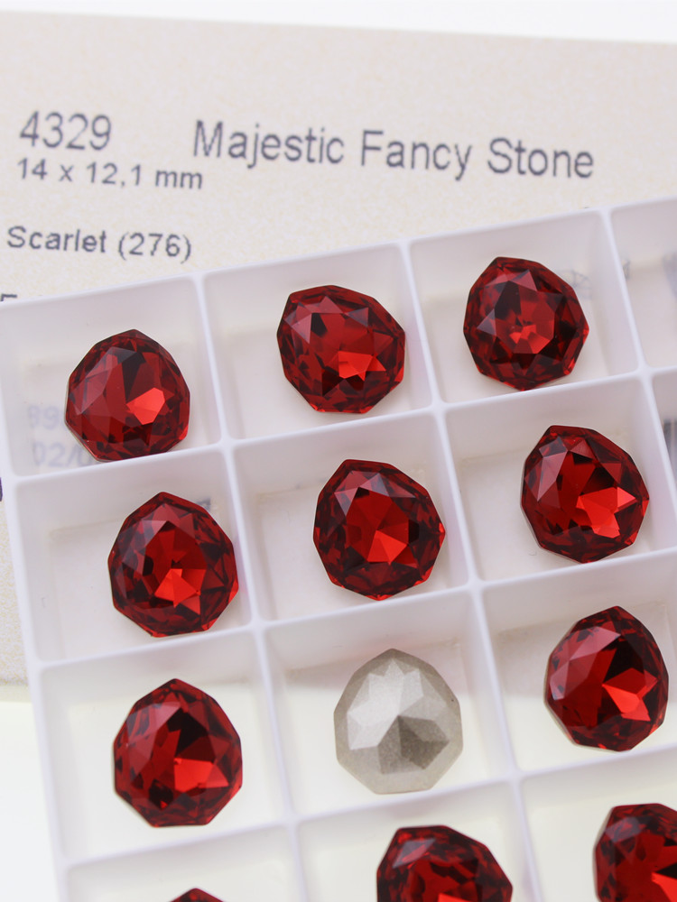 施家水晶4329水滴梨形美甲饰品