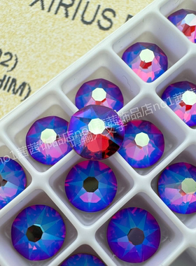 奥地利施家水晶2088平底圆形钻502SHIM火龙果闪烁美甲饰品DIY华子