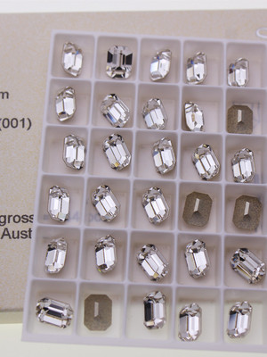 华子钻4600尖底八角美甲饰品奥钻