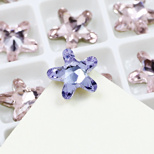 东洲水晶尖底美甲钻K9高品质8MMi海星指甲饰品堆钻