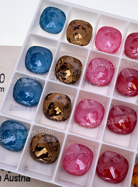 秋季新款 施家水晶4470尖底肥方美甲方形钻手工饰品华子钻12MM