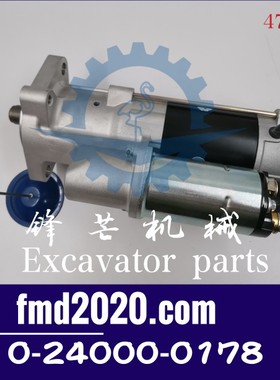 供应CX210B挖掘机4HK1启动马达8-98070-321-1，0-24000-0178