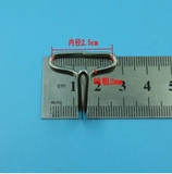Фабрика прямая пряжка с прямыми сделками с крючком