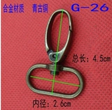 Фабрика прямая пряжка с прямыми сделками с крючком