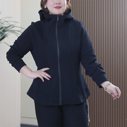 液态棉短款外套修容显瘦