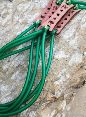 优质传统弹弓冰蓝皮筋组圆皮1745高弹耐拉暴力1842高回弹耐打乳胶