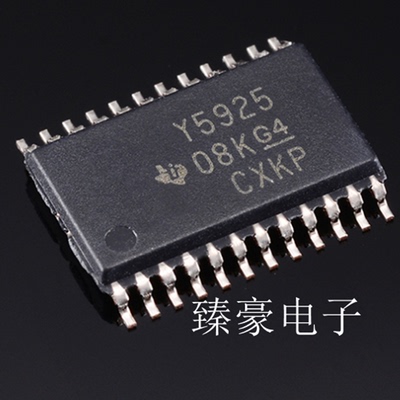 原装现货TLC5925IPWR丝印Y5925贴片TSSOP-24 LED接收器驱动器芯片