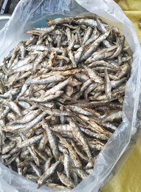 浙江江山农家新鲜鱼干纯野小溪鱼干孕妇小孩补钙 原味500克